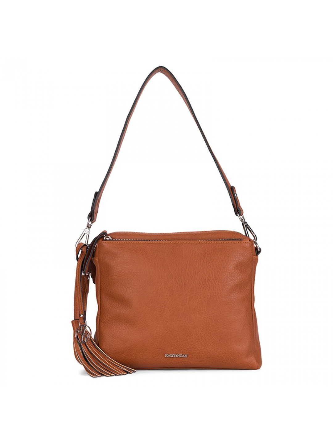 Dámská crossbody kabelka Emily & Noah Lonie – koňak